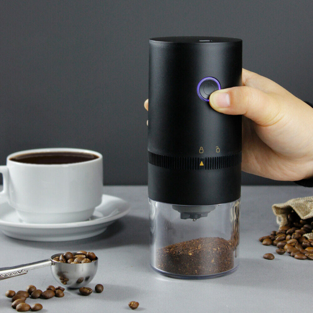 USB Type C Rechargeable Portable Electric Coffee Bean Grinder