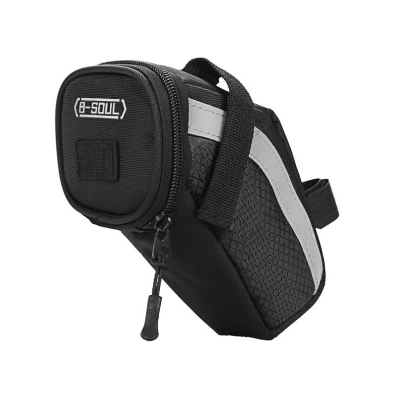 Small Storage Black Cycling Seat Tail Rear Pouch Bag Accessory