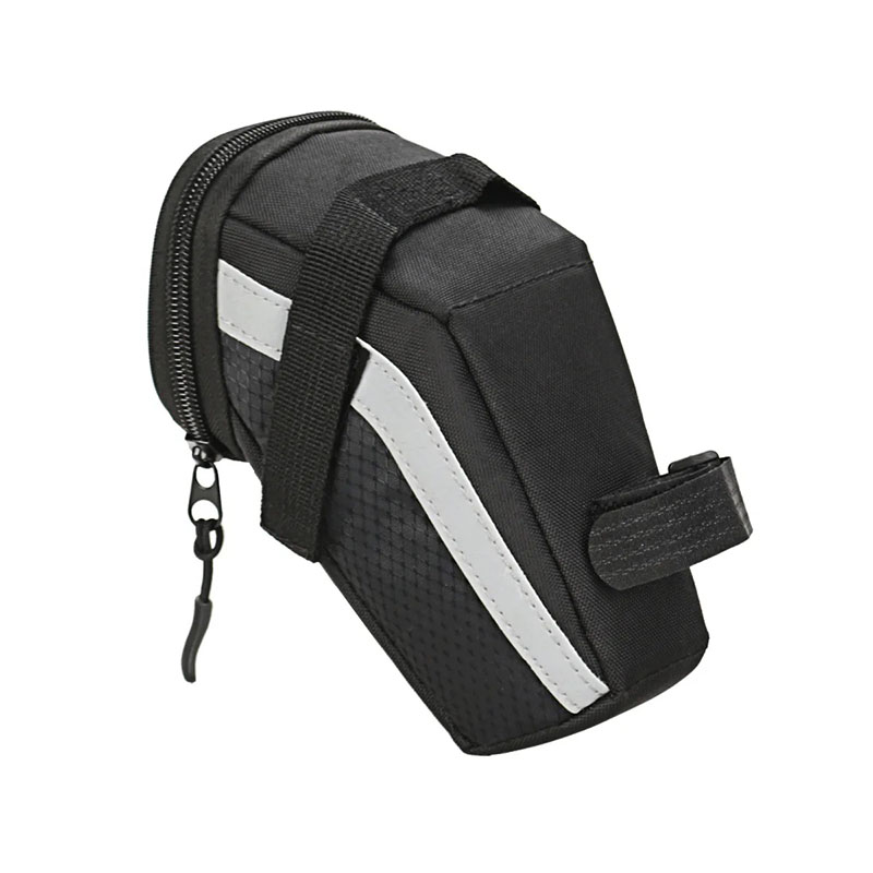 Small Storage Black Cycling Seat Tail Rear Pouch Bag Accessory