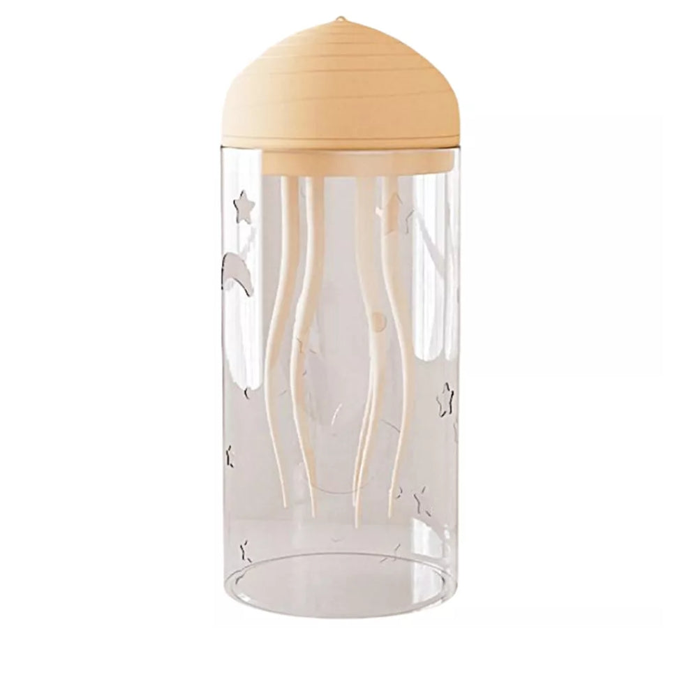 Rotating Jellyfish Night Light Decorative Bedside Lamp for Home Bedroom