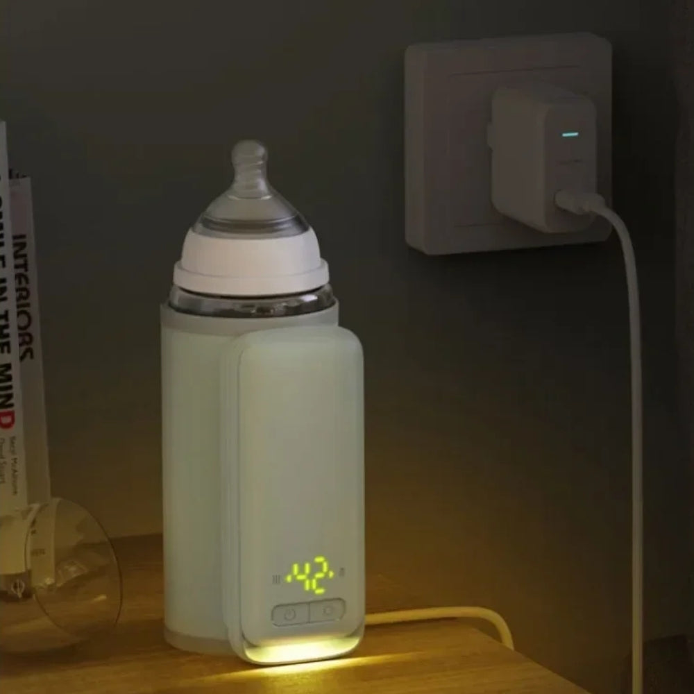 Portable Rechargeable Night Milk Warmer Dispenser